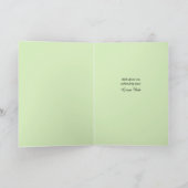 Karate Green Belt Promotion - Gefeliciteerd Bedankkaart (Binnen)