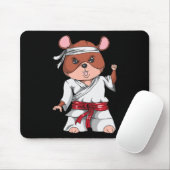 Karate Hamster Kickboksen Vechtkunst Jiu Jitsu Fa Muismat (Met muis)
