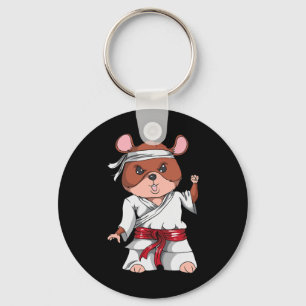 Karate Hamster Kickboksen Vechtkunst Jiu Jitsu Fa Sleutelhanger