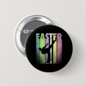 Karate Happy Paast Funny Spring Fun Holiday Ronde Button 5,7 Cm (Voorkant /achterkant)