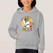 Karate Hond | Kids Hoodie (Voorkant)