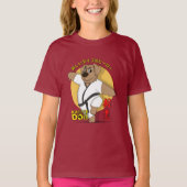 Karate Hond | Kinder T-Shirt (Voorkant)