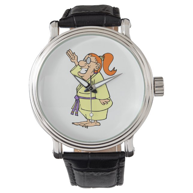Karate Horloge (Voorkant)