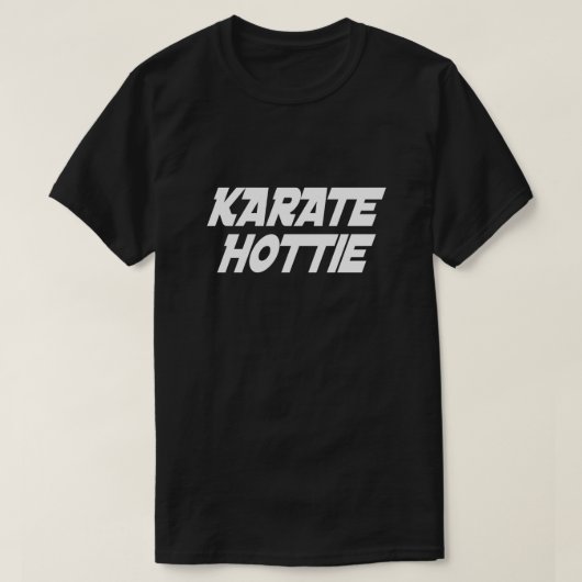KARATE HOTTIE T-SHIRT (Design voorkant)