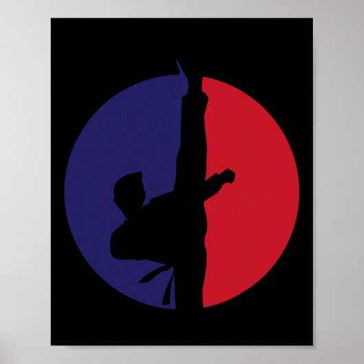 Karate Icon Poster (Voorkant)