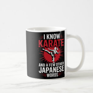 Karate Ik ken Karate en een paar andere Japanse wo Koffiemok