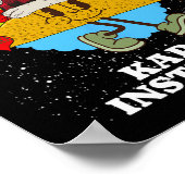 Karate instructeur Kerst Grappig Taco Pun Quote Poster (Hoek)