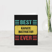 Karate Instructor 1 Kaart (Voorkant)