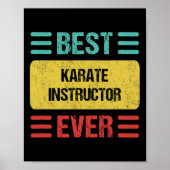 Karate Instructor 1 Poster (Voorkant)