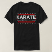 Karate Instructor Docent Trainer Karateka Master T-shirt (Design voorkant)