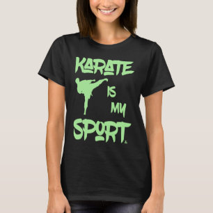 Karate is mijn sportman Motto Karateka Martial Art T-shirt