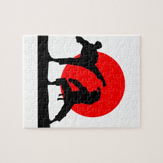 Karate Japan Legpuzzel (Horizontaal)