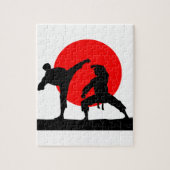 Karate Japan Legpuzzel (Verticaal)
