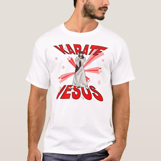 Karate Jesus T-shirt (Voorkant)
