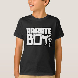 Karate jongen t-shirt