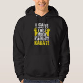 Karate Karate Design Hoodie (Voorkant)