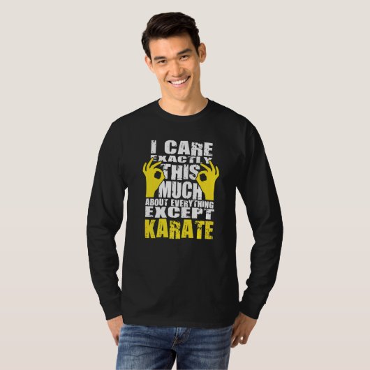 Karate Karate Design T-shirt (Voorkant volledig)