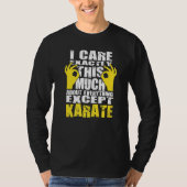 Karate Karate Design T-shirt (Voorkant)