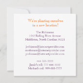 Karate Kat Graphics-adreskaartje Kaart (Achterkant)