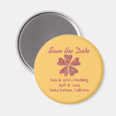 Karate Kat Graphics trouwkaart save-the-date Magneet (Voorkant / Achterkant)