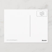 Karate Kat Graphics vogelnest bedankje Briefkaart (Achterkant)