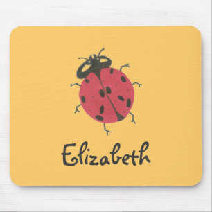 Karate Kat ladybug ID mousepad Muismat