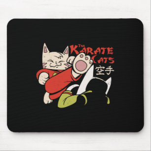 Karate Kat Voor Mannen Vrouwen Kinderen Muismat