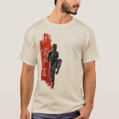 Karate Kata - De Kunst in de Slag T-shirt (Voorkant)