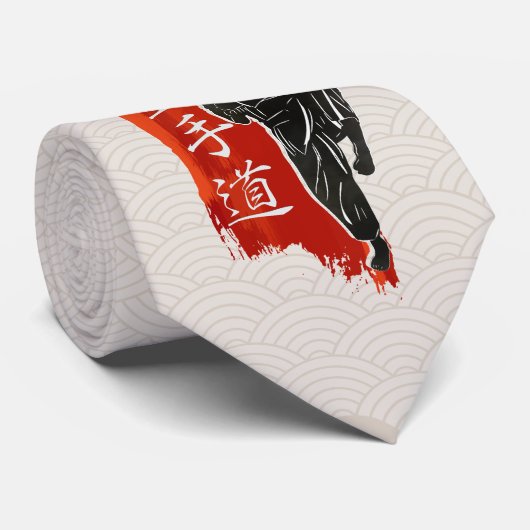 Karate Kata - The Art Within the Strike Stropdas (Opgerold)