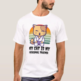  Karate Kattenontwerp - Mijn Kat Is Mijn Persoonli T-shirt