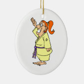 Karate Keramisch Ornament (Rechts)