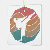 Karate Keramisch Ornament (Links)