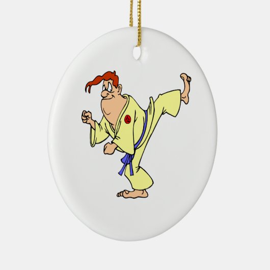 Karate Keramisch Ornament (Rechts)