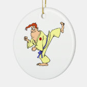 Karate Keramisch Ornament (Links)