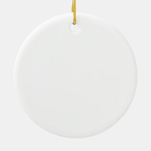 Karate Keramisch Ornament (Achterkant)
