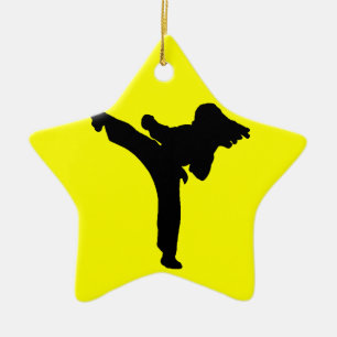 Karate Keramisch Ornament
