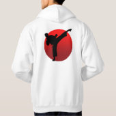 KARATE keri Hoodie (Achterkant)
