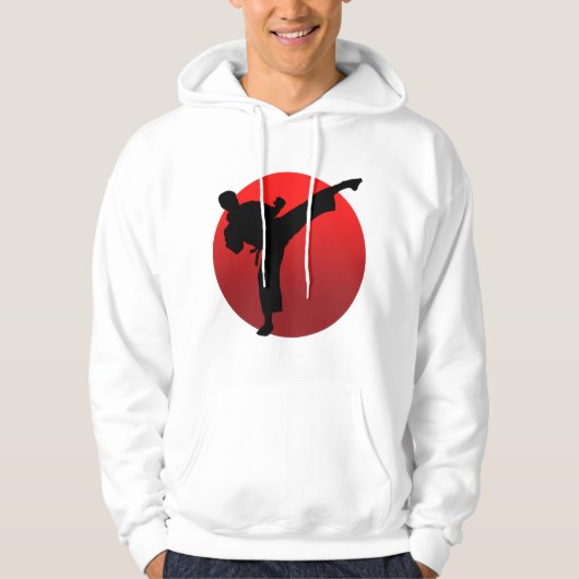 KARATE keri Hoodie (Voorkant)