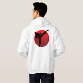KARATE keri Hoodie (Achterkant volledig)