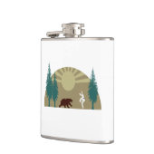 Karate Kick Beer Heupfles (Links)