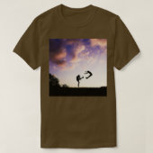 Karate kick by the dusk 1 t-shirt (Design voorkant)