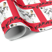 Karate Kick Cadeaupapier (Rol Hoek)