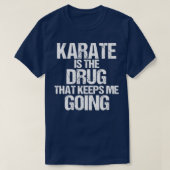 Karate Kick Martial Arts Gift Karate Fighter T-shirt (Design voorkant)