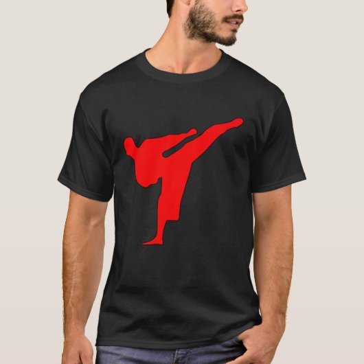 karate kick t-shirt (Voorkant)
