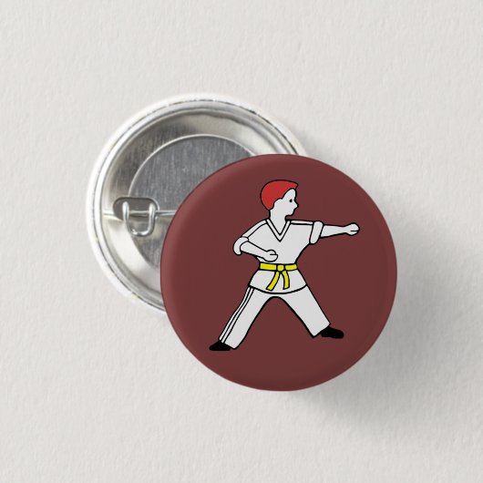 Karate Kind 11 Button (Voorkant /achterkant)
