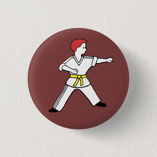 Karate Kind 11 Button (Voorkant)