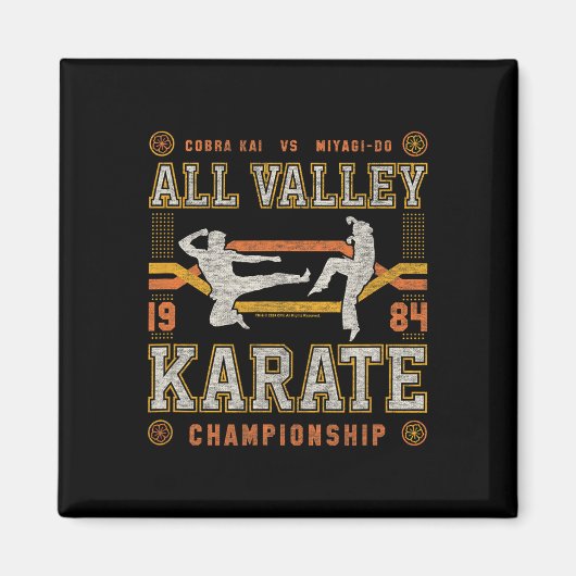 Karate Kind - All Valley Championship Magneet (Voorkant)