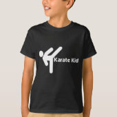 Karate Kind Boys Kleding Topjes en T-Shirt (Voorkant)