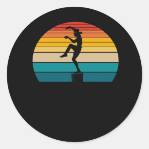 Karate Kind - Crane Kick Ronde Sticker