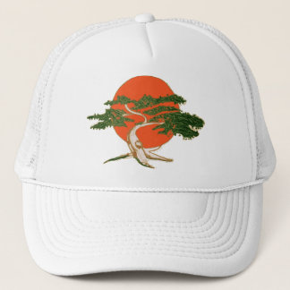 Karate Kind de heer Miyage Bonsai Trucker Hat Pet